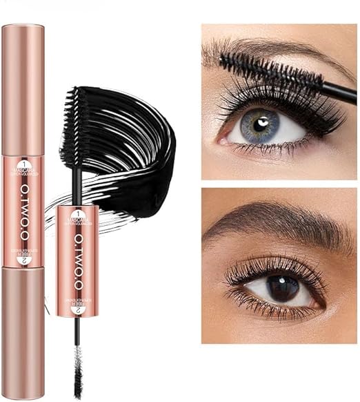 O.TWO.O Miracle 2 in 1 Mascara – Volumizing & Lengthening Double Brush Mascara in UAE