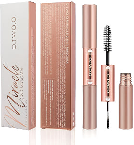 O.TWO.O Miracle 2 in 1 Mascara – Volumizing & Lengthening Double Brush Mascara in UAE