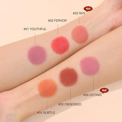 O.TWO.O Mousse Glow Colour Bounce Blush – Radiant Airy Cheek Color in UAE