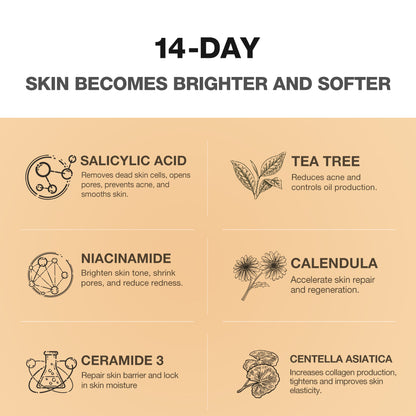 SKINEVER Salicylic Acid Scrub Cleanser – Gentle Exfoliating Cleanser UAE