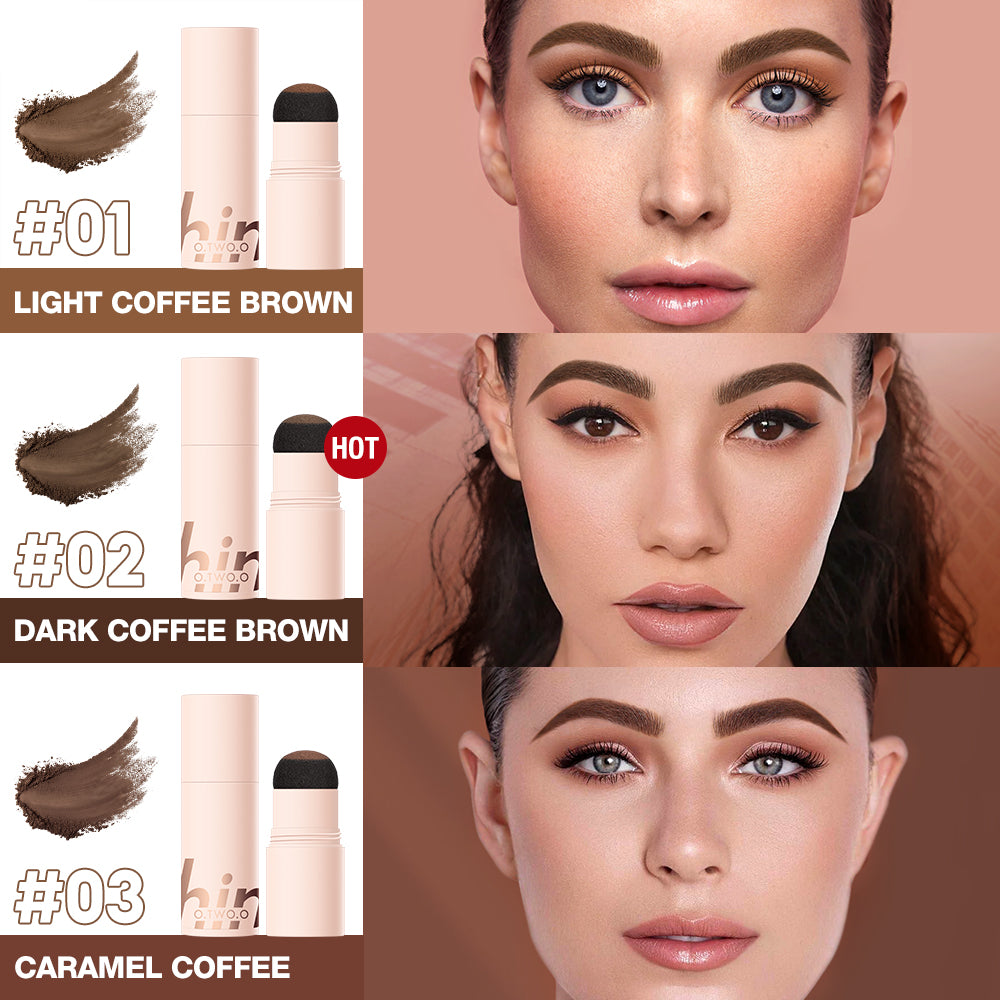 O.TWO.O Stamp BrowFun Cushion Eyebrow Powder – Long-Lasting Waterproof Eyebrow Makeup UAE