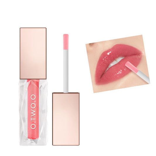 O.TWO.O 5 Colors Crystal Berry Lip Gloss – Glittery Moisturizing Plump Lip Gloss in UAE