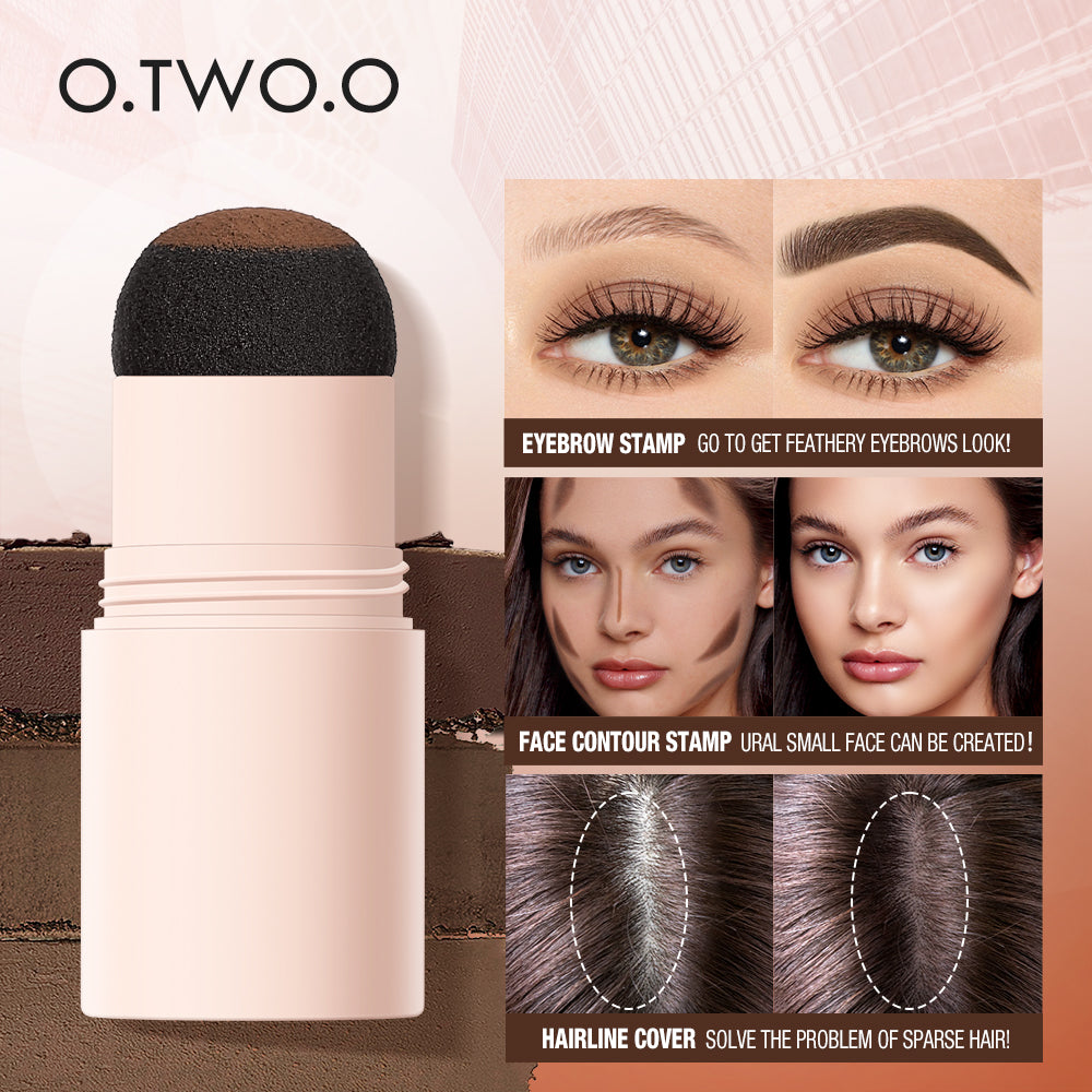 O.TWO.O Stamp BrowFun Cushion Eyebrow Powder – Long-Lasting Waterproof Eyebrow Makeup UAE