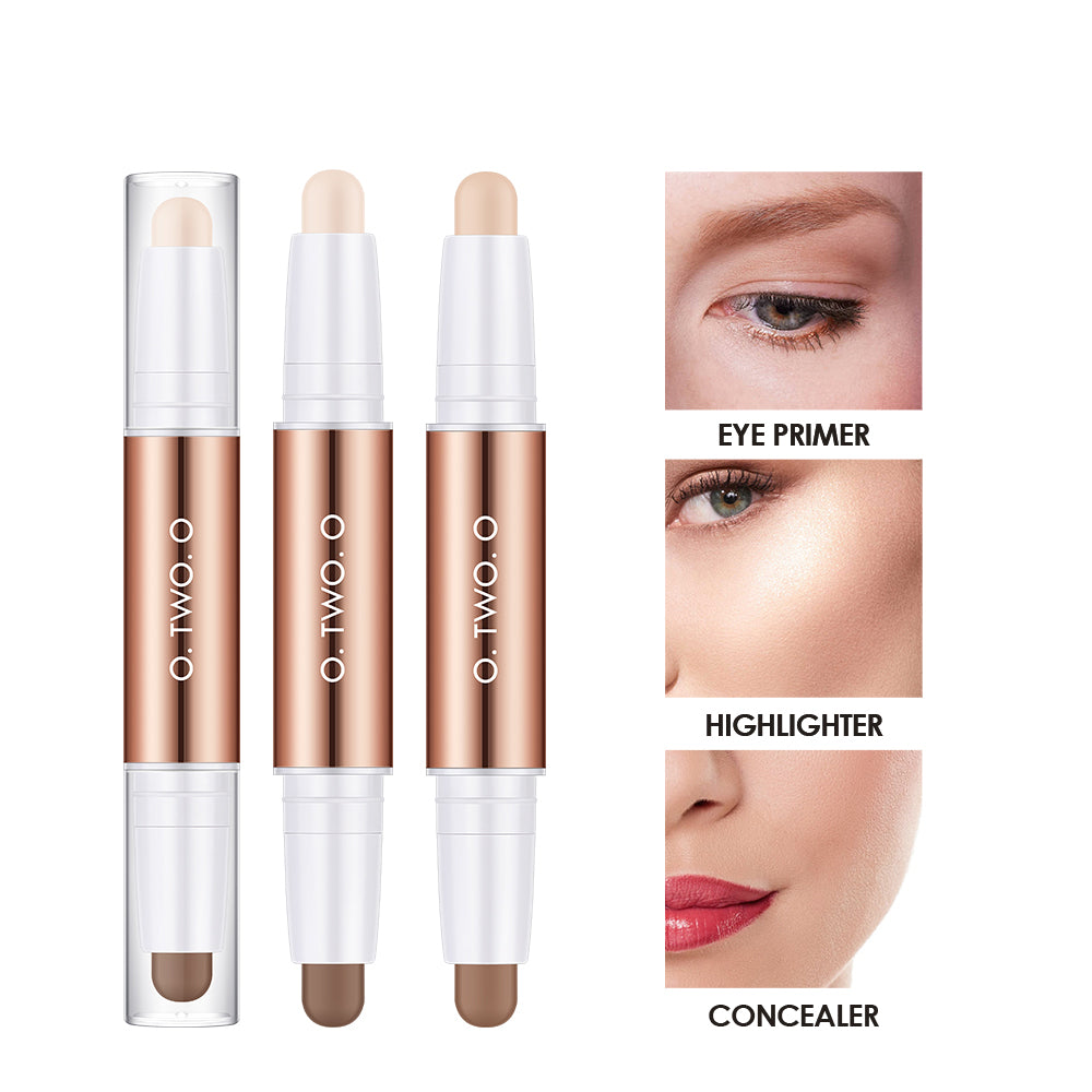 O.TWO.O 2-in-1 Brighten and Repair Contour Stick – Dual-Ended Highlighter & Sculpting Cream UAE