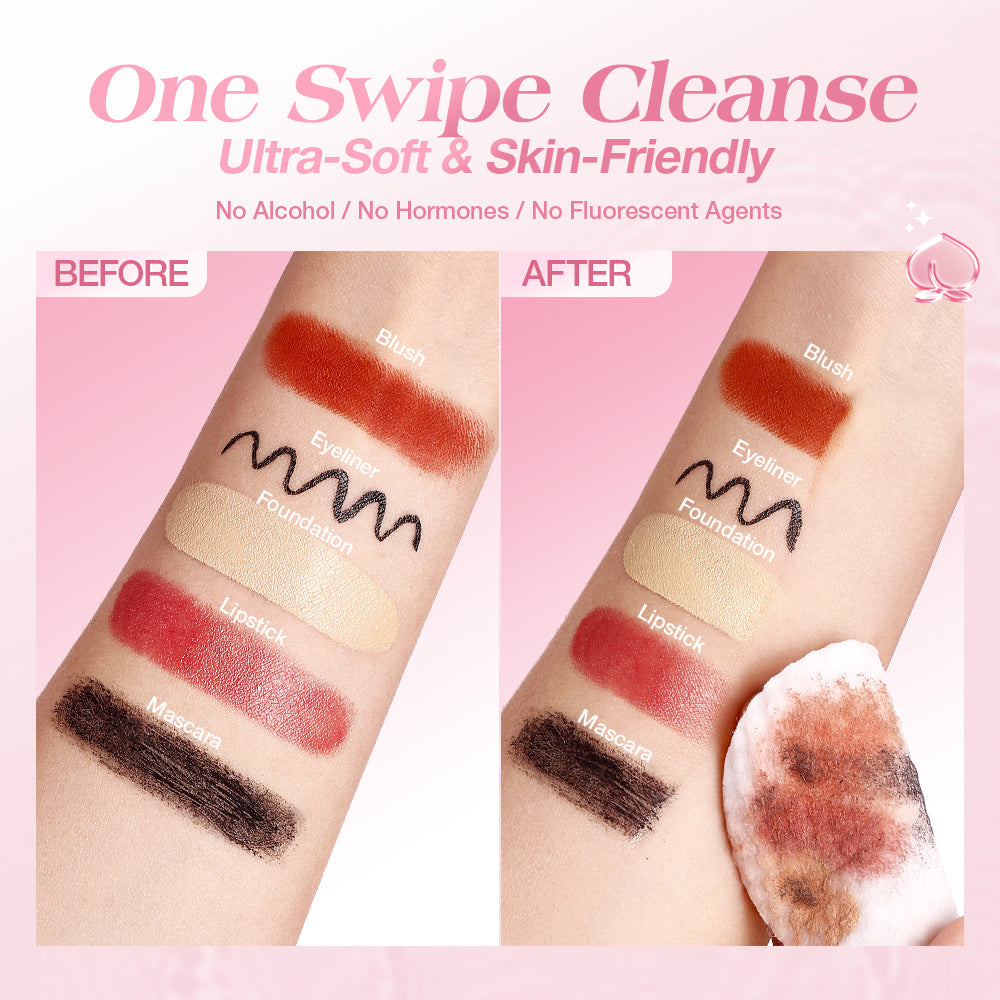 O.TWO.O Peach Refreshing Makeup Cleansing Pads