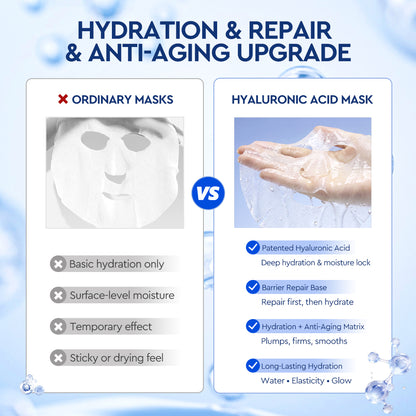 Skinever Hyaluronic Acid Brightening Face Mask