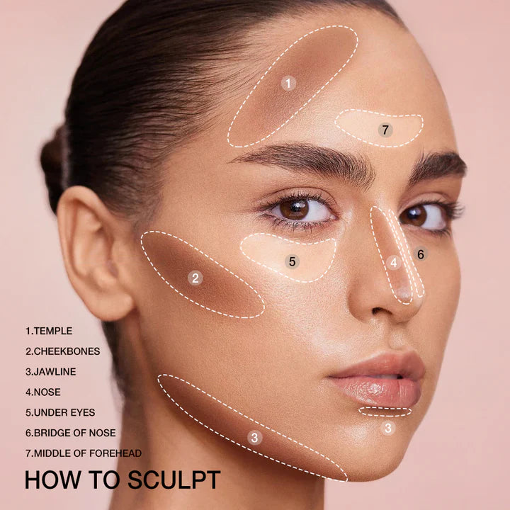 O.TWO.O HD Shaping Contour Stick – Blendable Cream Contour Makeup UAE