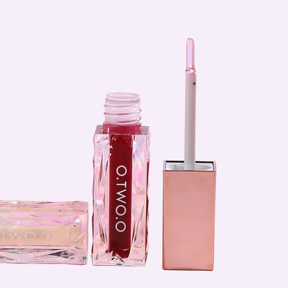 O.TWO.O 5 Colors Crystal Berry Lip Gloss – Glittery Moisturizing Plump Lip Gloss in UAE