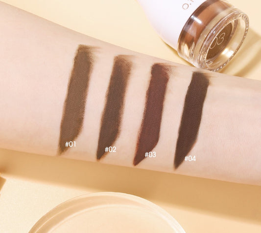 O.TWO.O 4-Color Waterproof Eyebrow Cream – 3D Brow Shaping Gel in UAE
