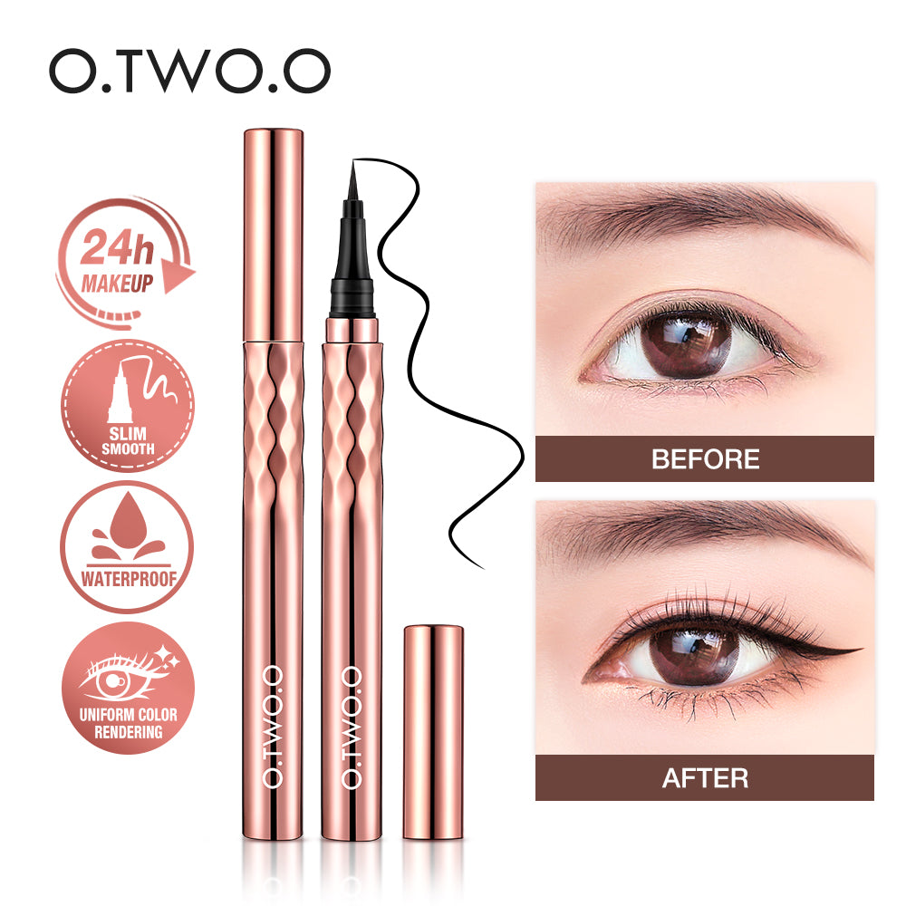 O.TWO.O Gold Embroidery Eyeliner – Smudge-Proof Precision Waterproof Liner UAE