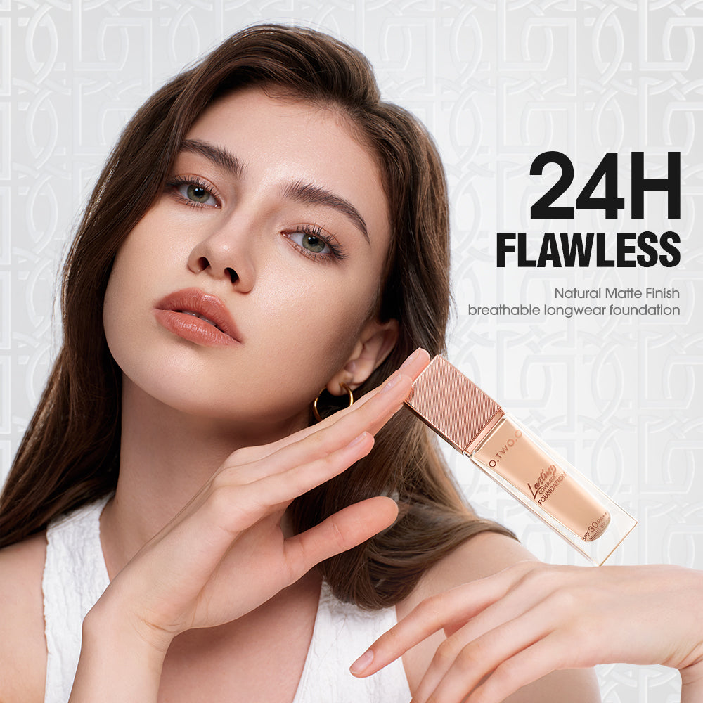 O.TWO.O Haute All Day Coverage Foundation – Full Coverage Long-Lasting Base UAE
