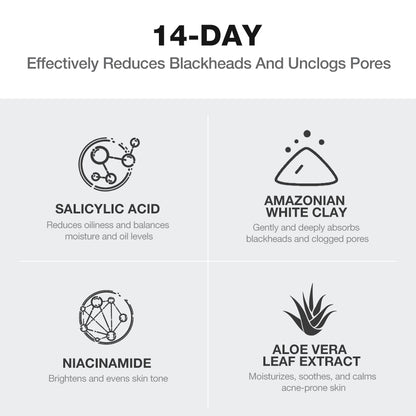 SKINEVER Salicylic Acid Mud Mask – Deep Cleansing & Oil Control Mask for Pores UAE