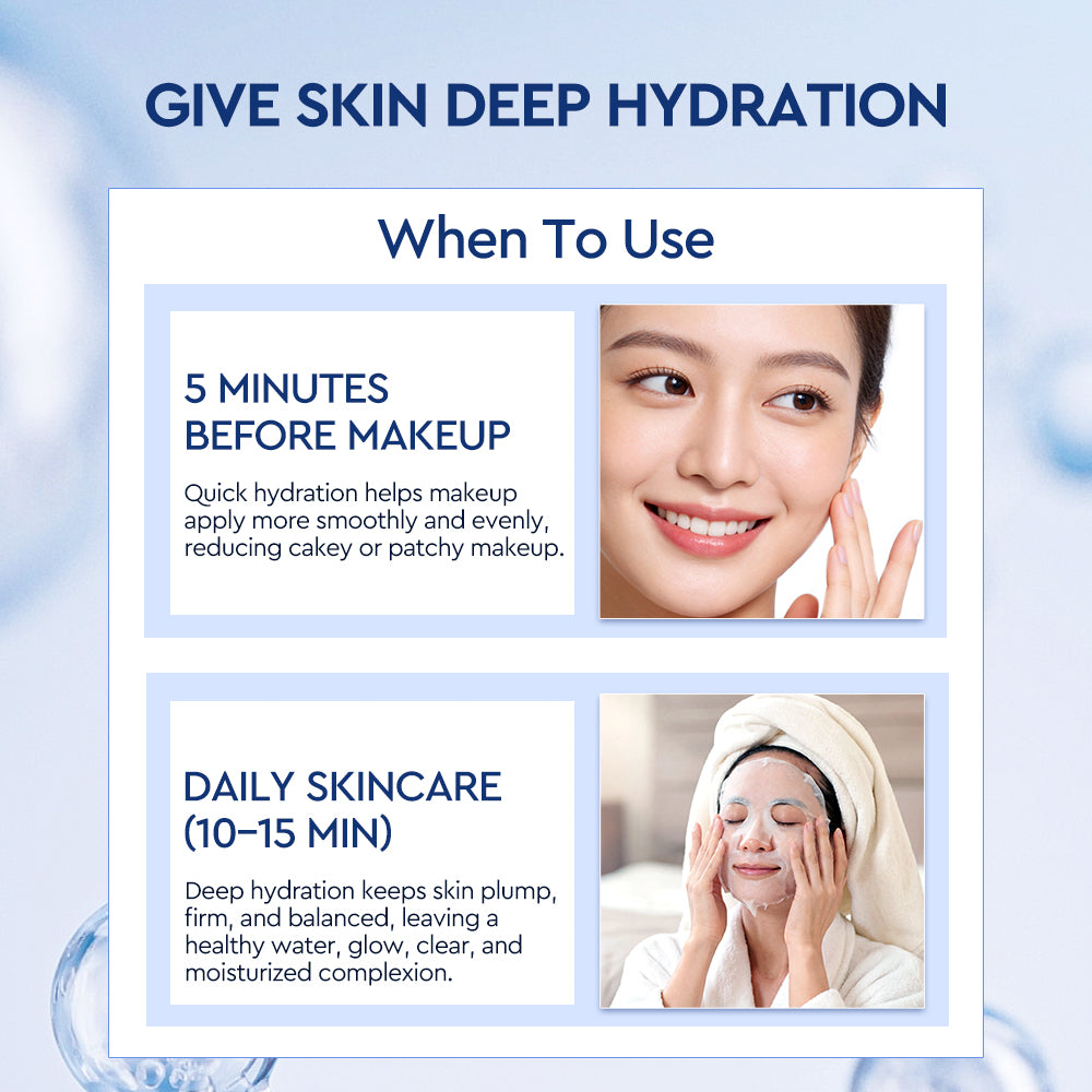 Skinever Hyaluronic Acid Brightening Face Mask