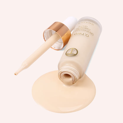 O.TWO.O Lightweight Full Coverage Drop Foundation – Oil Control Makeup for UAE Skin