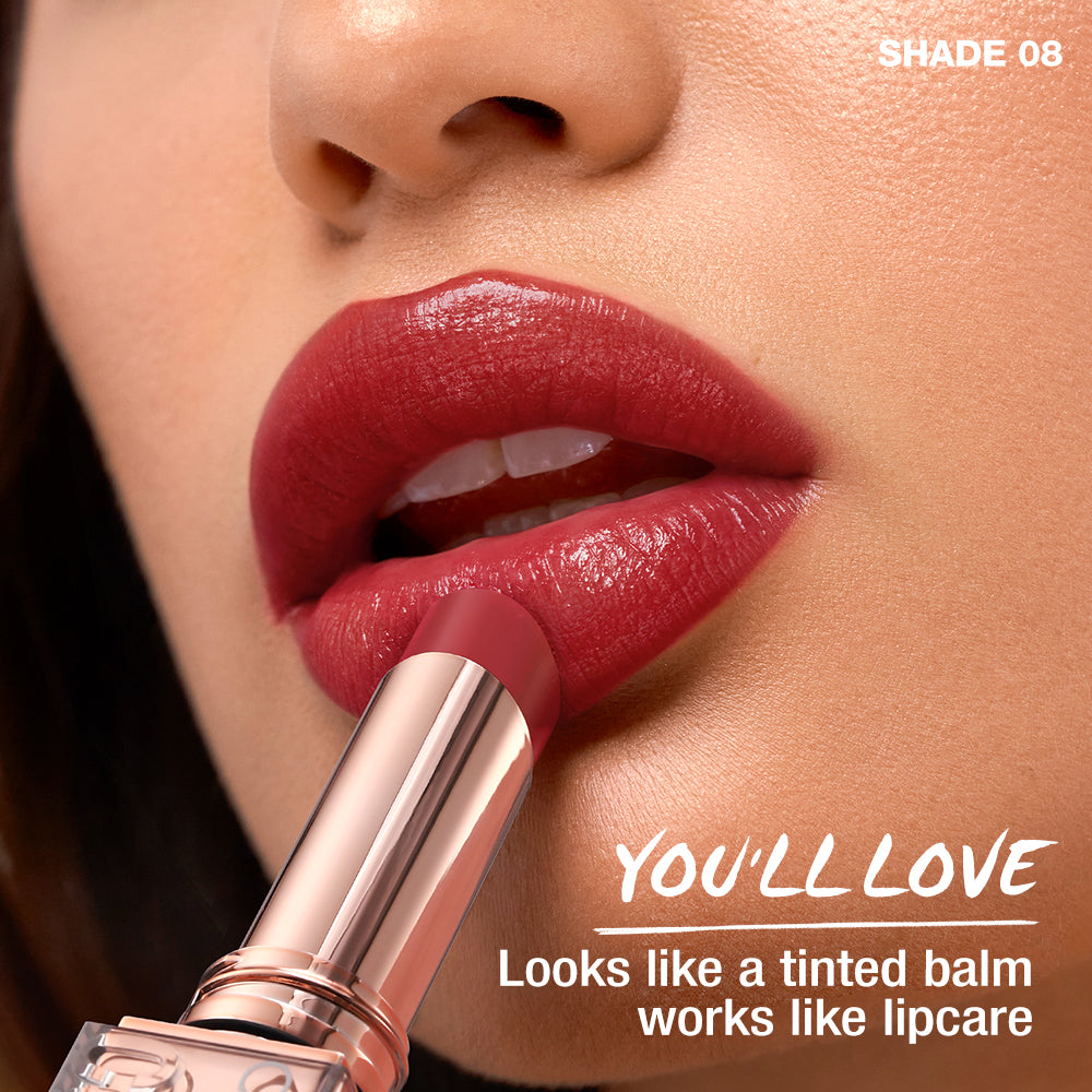 O.TWO.O Haute Hydrating Satin Lipstick – Moisturizing Satin Lip Color UAE