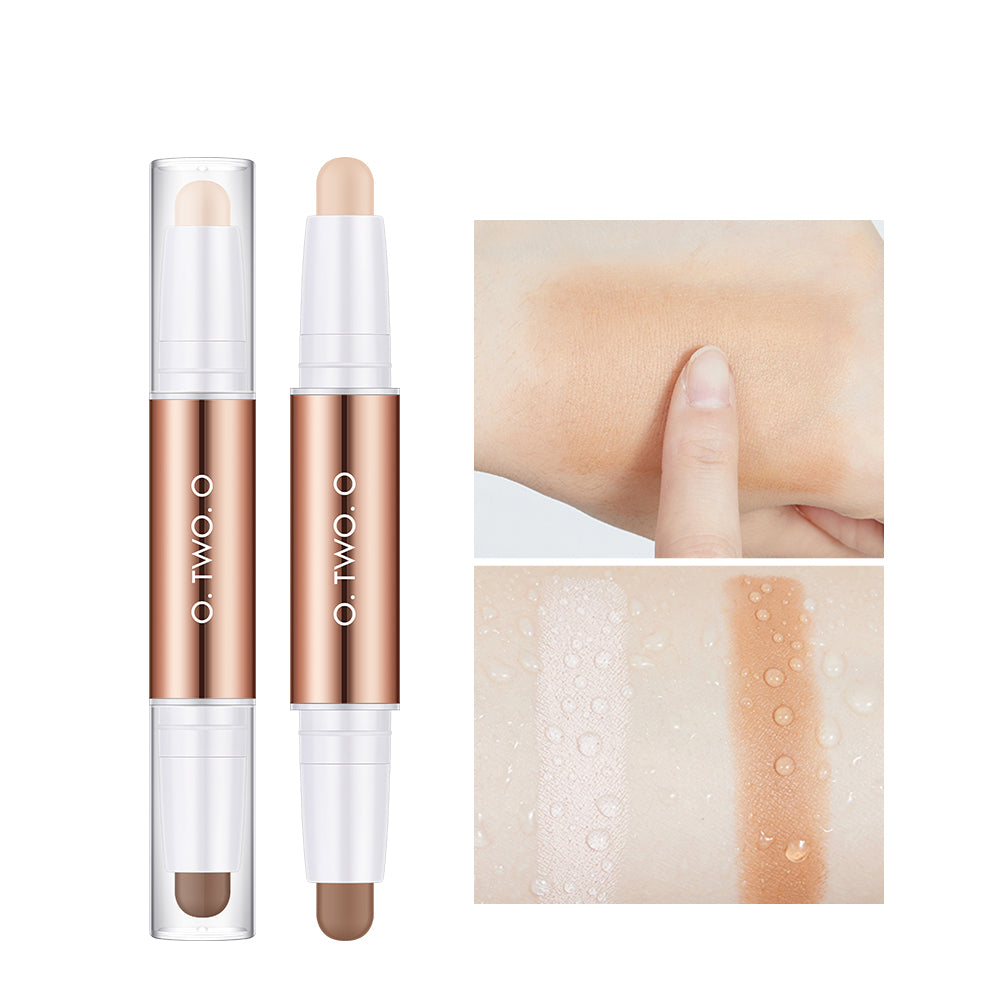 O.TWO.O 2-in-1 Brighten and Repair Contour Stick – Dual-Ended Highlighter & Sculpting Cream UAE
