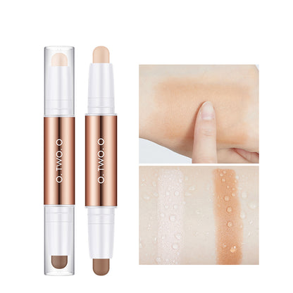 O.TWO.O 2-in-1 Brighten and Repair Contour Stick – Dual-Ended Highlighter & Sculpting Cream UAE