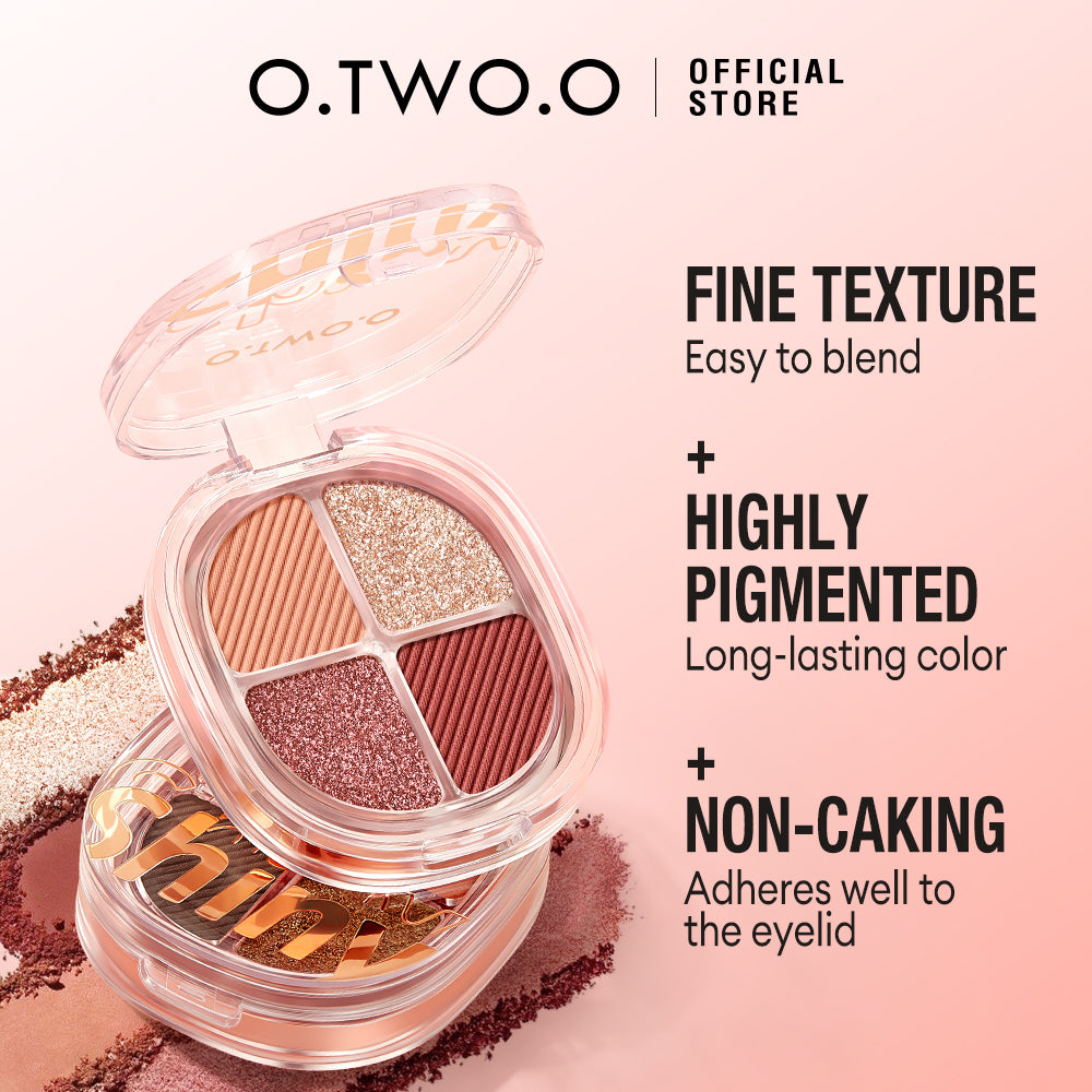 O.TWO.O Luxurious Dazzling Eyeshadow Palette