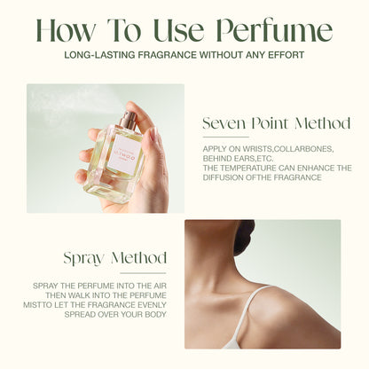 O.TWO.O Infatuation Potent Memory Parfum – Romantic Long-Lasting Floral Perfume for Women UAE