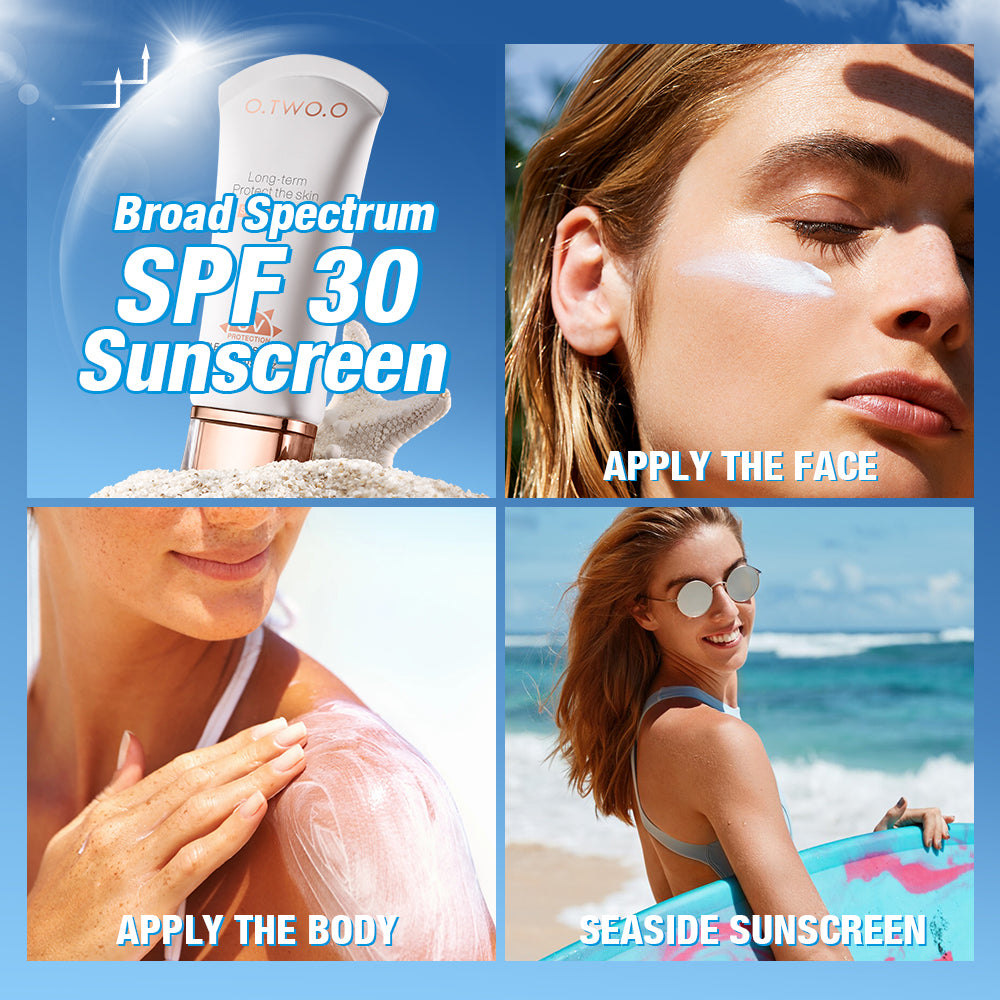 O.TWO.O Clear Sunscreen SPF 30 PA+++ – Lightweight UV Protection for UAE Weather