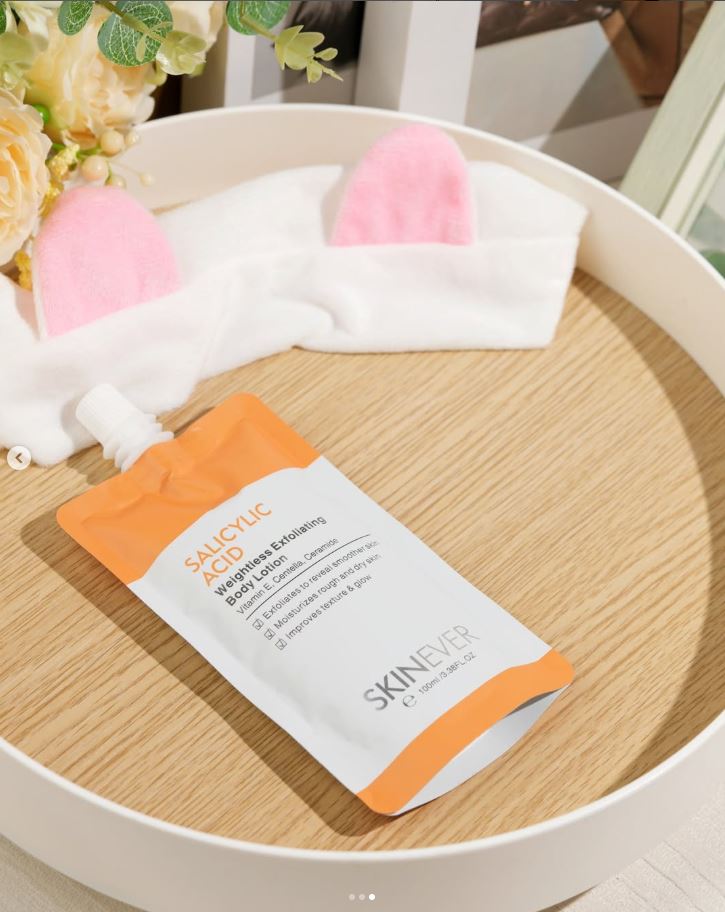 SKINEVER Salicylic Acid Body Lotion – Exfoliating, Lightweight, Smoothing for KP & Rough Skin UAE