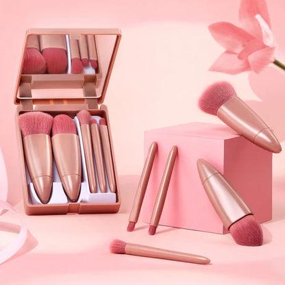 O.TWO.O Soft Fiber Makeup Brushes Set – 10-Piece Professional Brush Kit in UAE