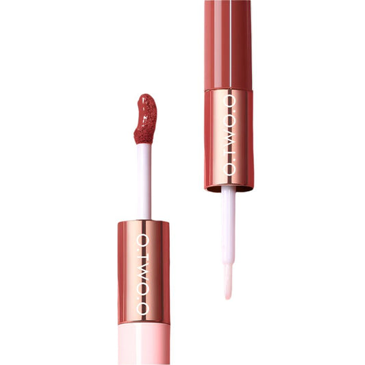 O.TWO.O Double Effect Matte & Gloss Lipstick – Dual Finish Lip Color UAE