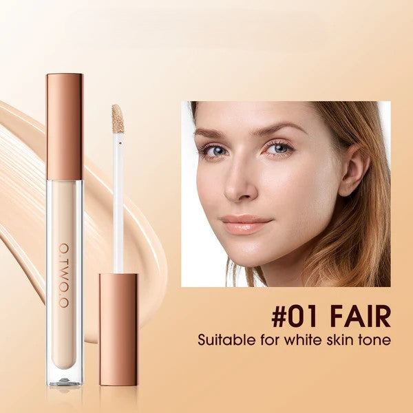 O.TWO.O Lightweight and Seamless Concealer – Full Coverage Crease-Free Liquid Concealer UAE