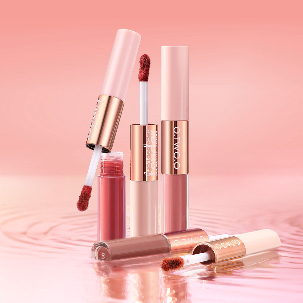 O.TWO.O Double Effect Matte & Gloss Lipstick – Dual Finish Lip Color UAE