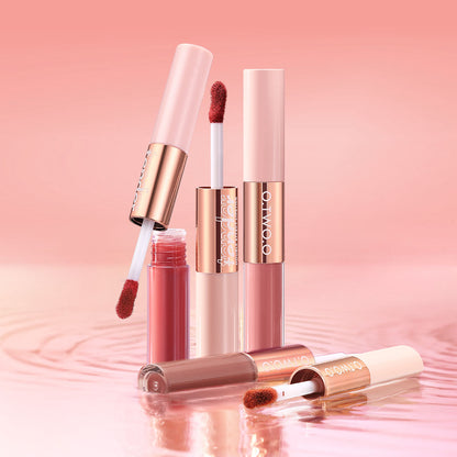 O.TWO.O Double Effect Matte & Gloss Lipstick – Dual Finish Lip Color UAE