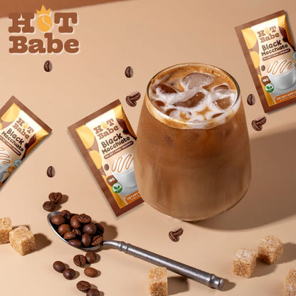 KIRAY'S Hot Babe Premium Macchiato – Creamy Coffee Blend Sachets UAE

