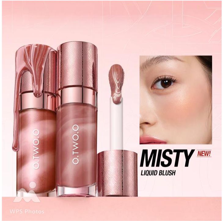 O.TWO.O Haute Watercolor Liquid Blush – Natural Glowy Cheek Tint in UAE