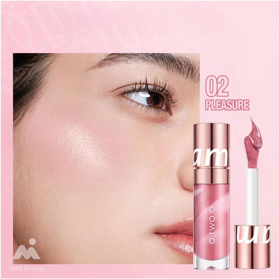 O.TWO.O Haute Watercolor Liquid Blush – Natural Glowy Cheek Tint in UAE