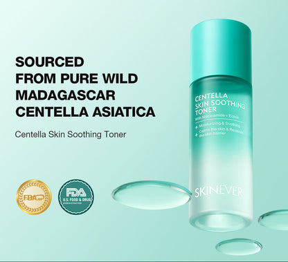 SKINEVER Centella Skin Soothing Toner – Calming & Hydrating Toner for Sensitive Skin UAE