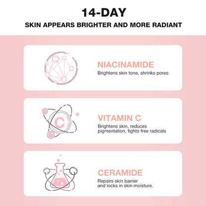 SKINEVER Niacinamide Brightening Deep Clean Scrub Cleanser – Exfoliating & Pore Refining Face Wash UAE