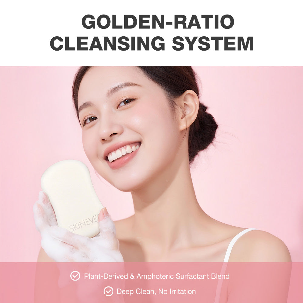 SKINEVER Niacinamide Skin Brightening Cleansing Soap – Whitening & Acne Control Soap UAE