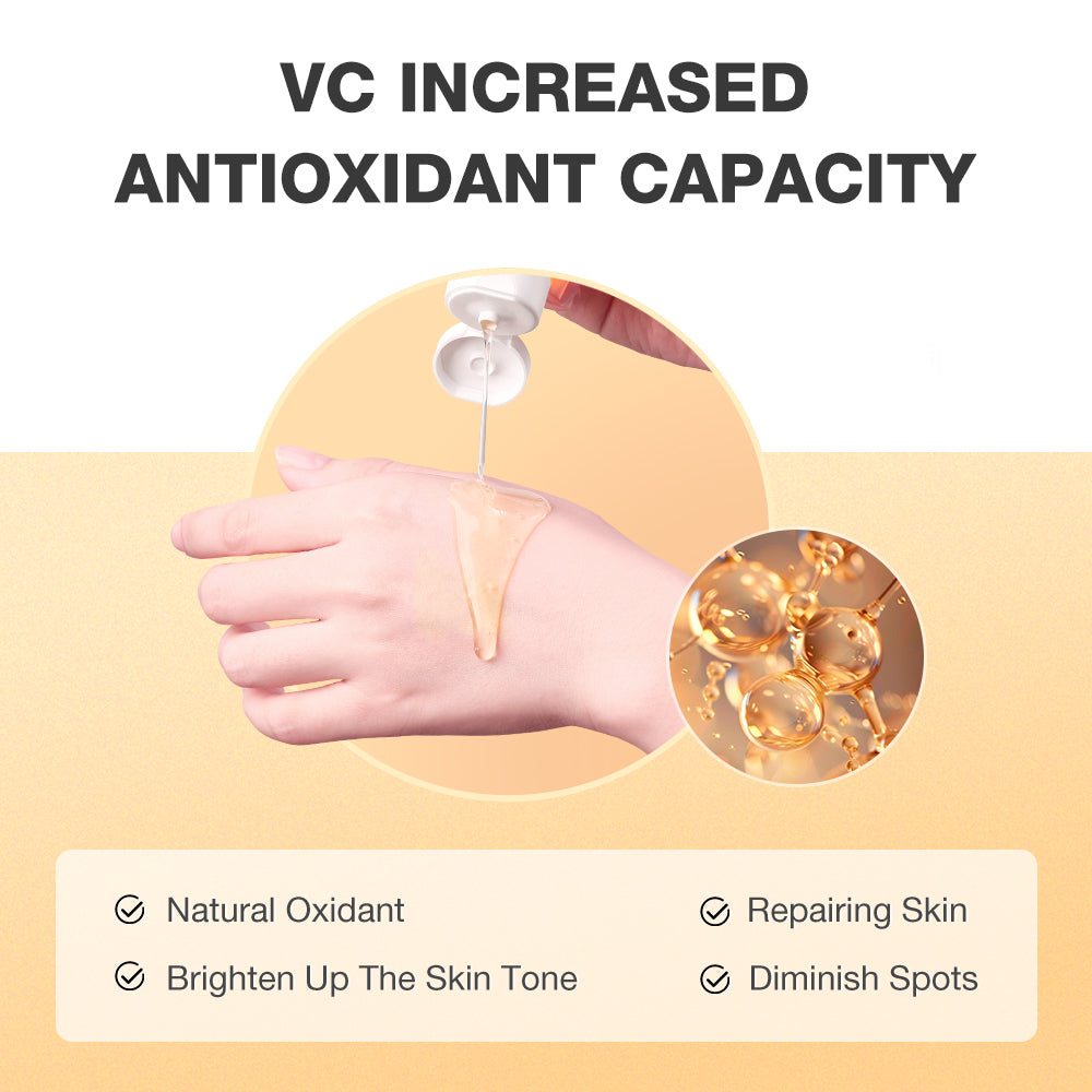 SKINEVER Vitamin C Brightening Facial Cleanser – Glow Boosting Daily Face Wash UAE