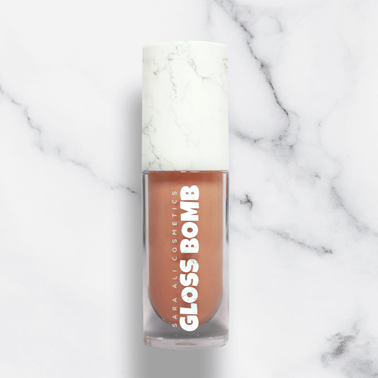 Sara Ali Cosmetics Caramel gloss bomb