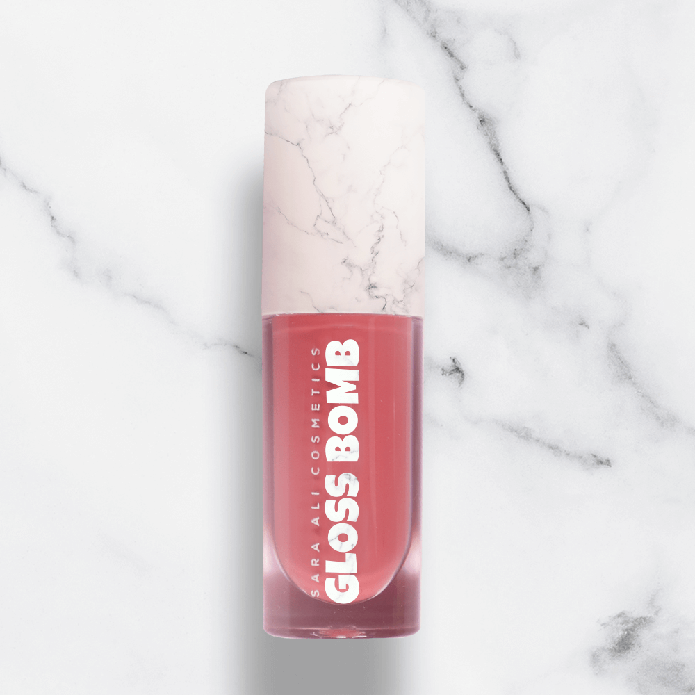 Sara Ali Cosmetics gloss bombs high-shine lip gloss