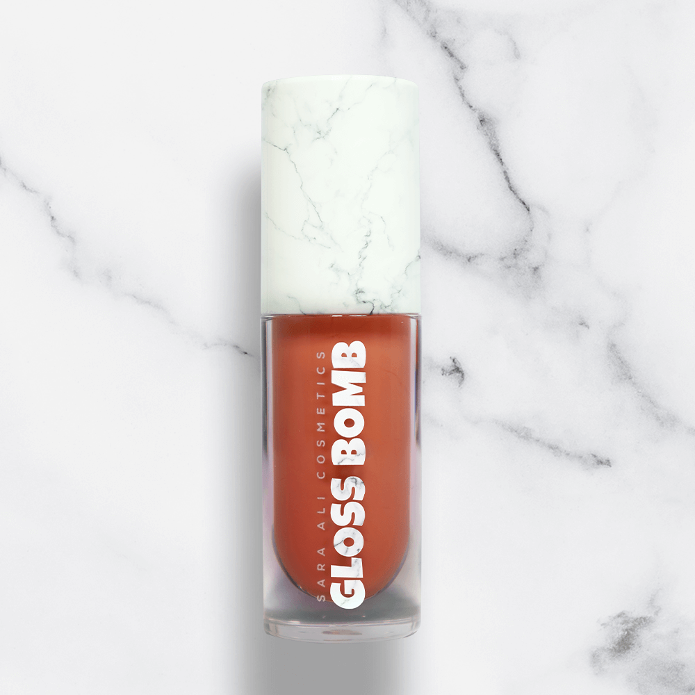 Sara Ali Cosmetics gloss bombs high-shine lip gloss