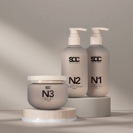 Sara Ali Cosmetics hair care products for healthy hair