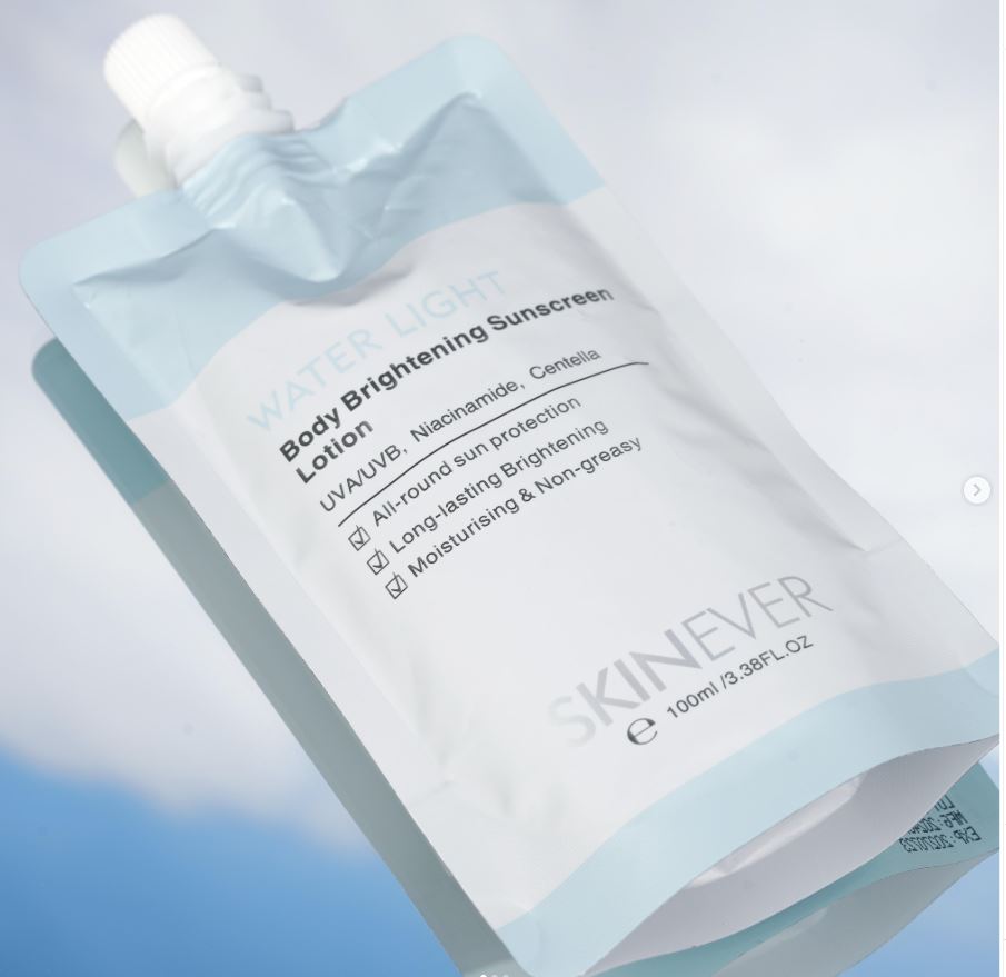 SKINEVER Water Light Body Brightening Sunscreen Lotion – SPF50 UAE