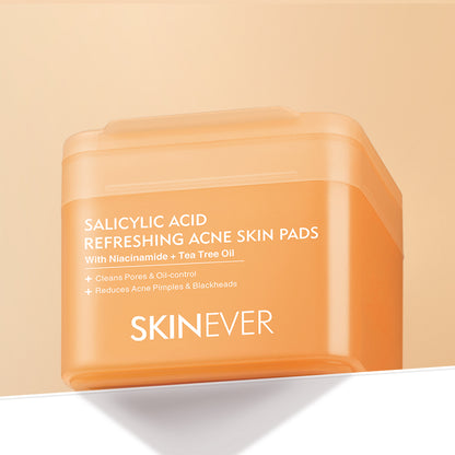 SKINEVER Salicylic Acid Refreshing Acne Skin Pads – Anti-Acne & Oil Control Pads for Clear Skin UAE