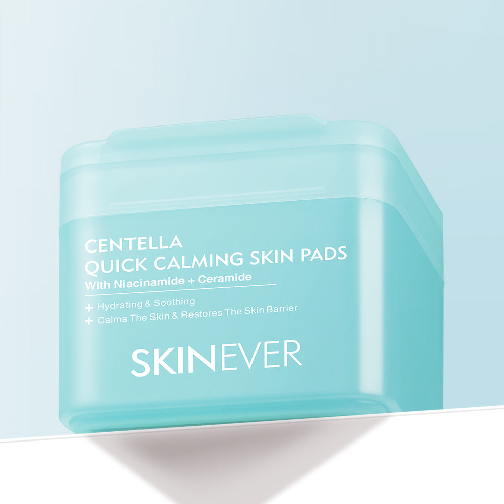 SKINEVER Centella Quick Relief Hydrating Toner Pads – Soothing Cica Toner Pads for Sensitive Skin UAE