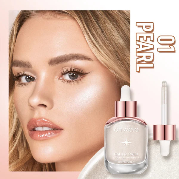 O.TWO.O Galaxy Shimmer Liquid Highlighter – Dewy Radiant Glow Makeup for Face and Body in UAE