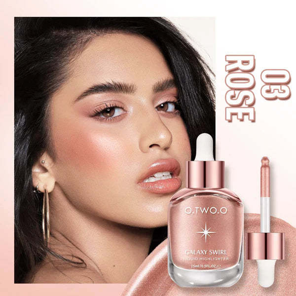 O.TWO.O Galaxy Shimmer Liquid Highlighter – Dewy Radiant Glow Makeup for Face and Body in UAE