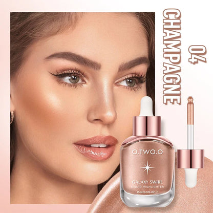 O.TWO.O Galaxy Shimmer Liquid Highlighter – Dewy Radiant Glow Makeup for Face and Body in UAE