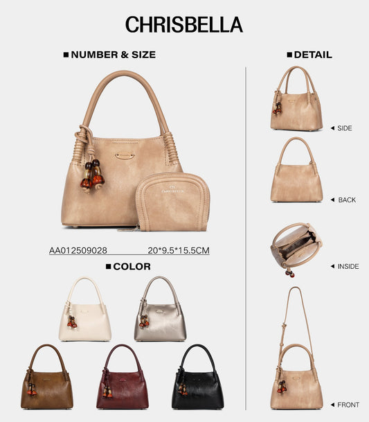 Chrisbella woven hobo bag braided leather