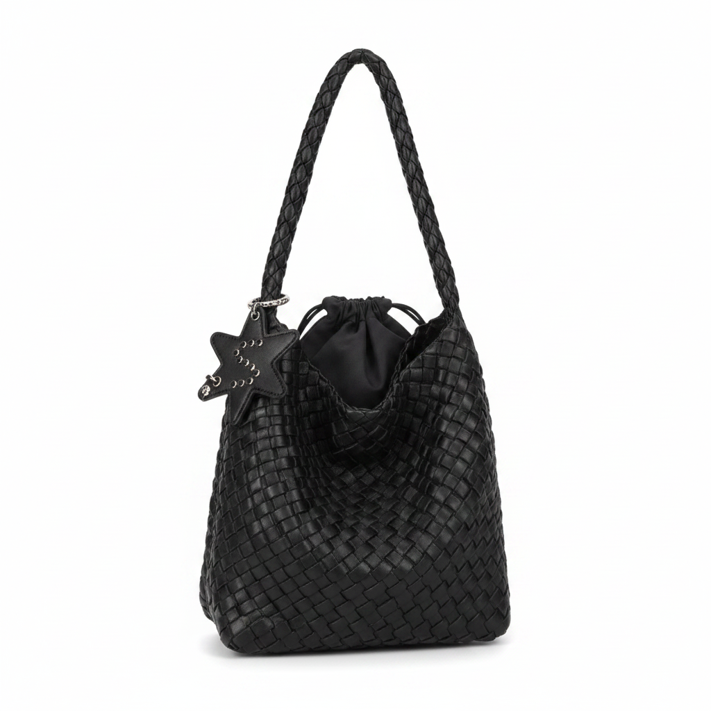Chrisbella woven hobo bag braided leather