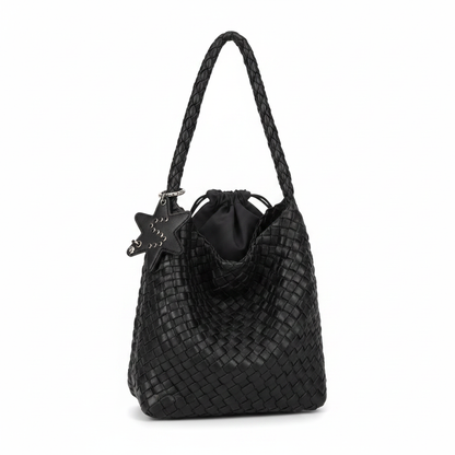 Chrisbella woven hobo bag braided leather